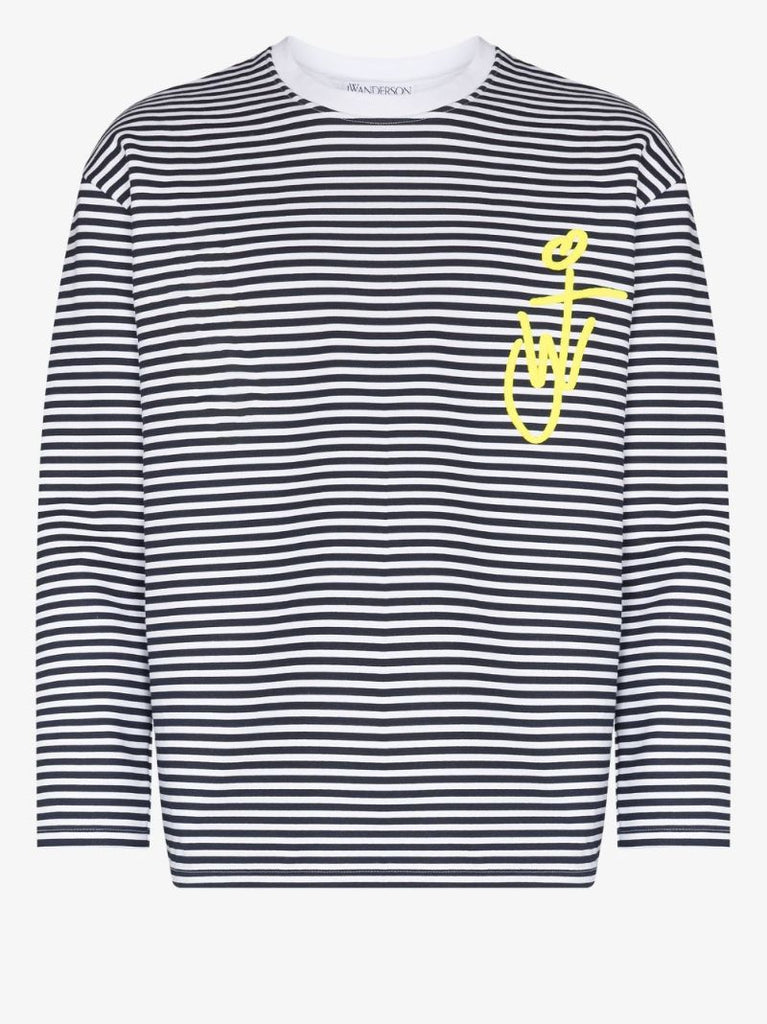 Anchor Logo Striped Top
