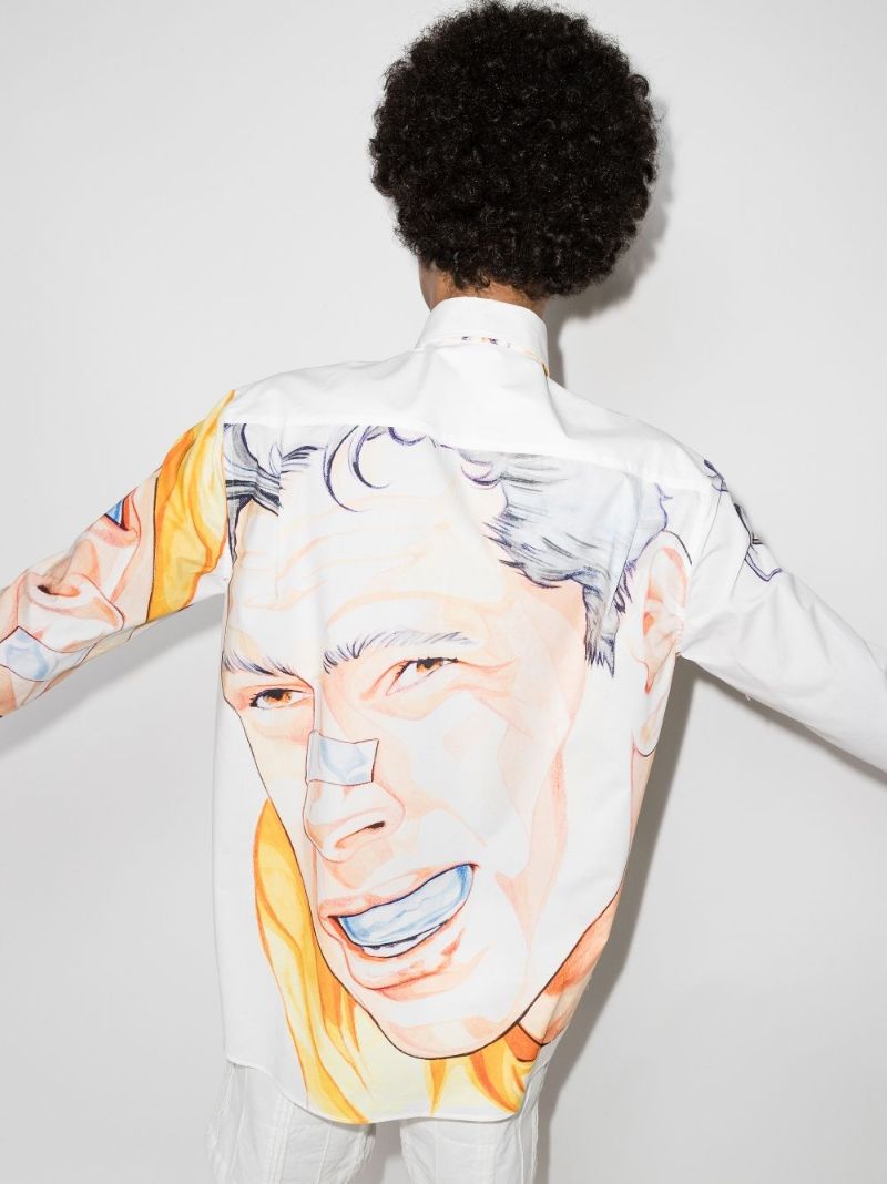 Rugby Face Print Shirt