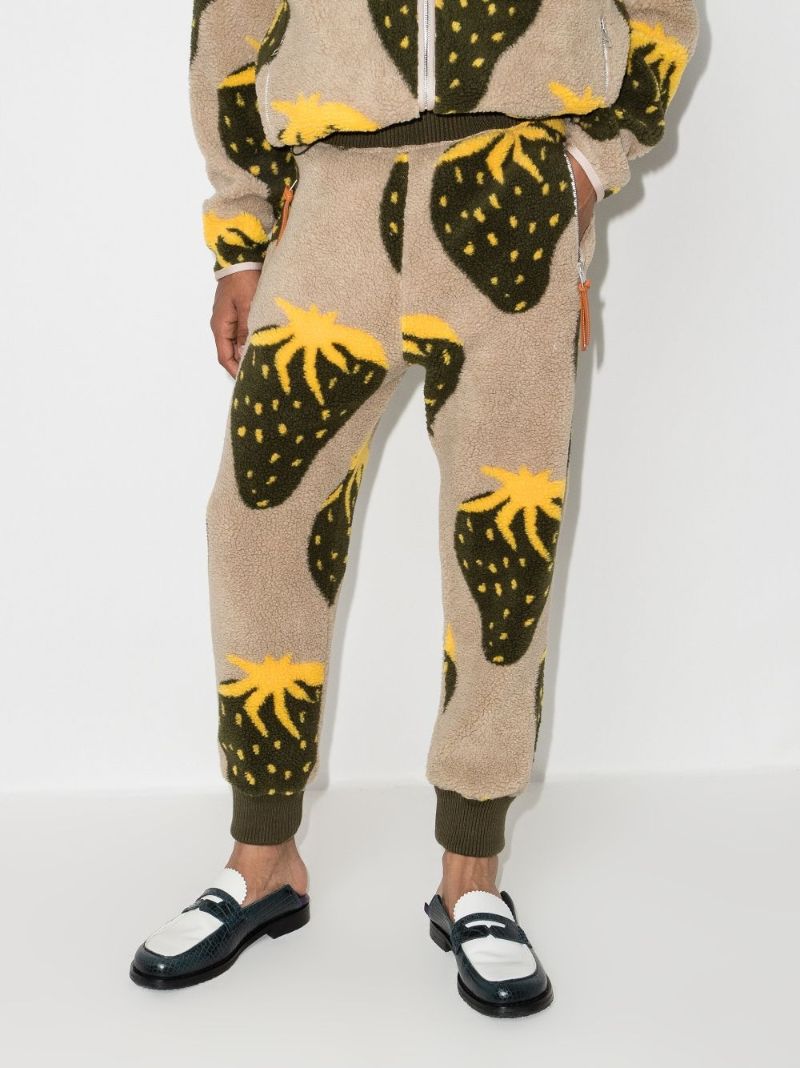 Strawberry Tapered Track Pants