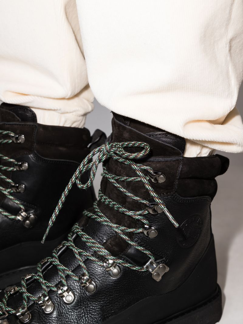 Black Everest Leather Boots