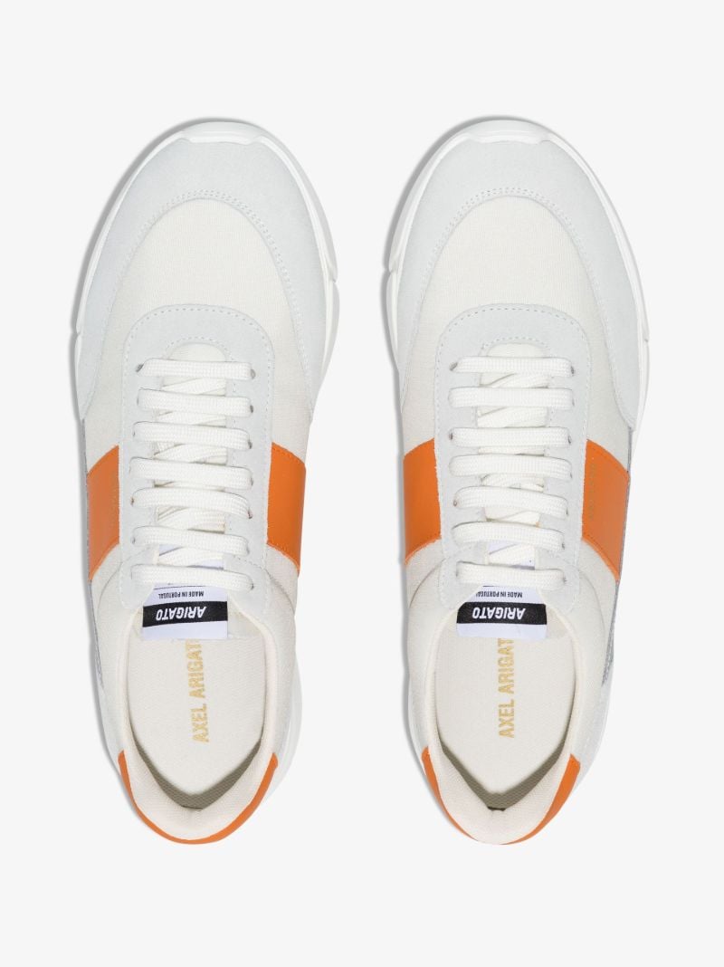 White Genesis Low Top Sneakers