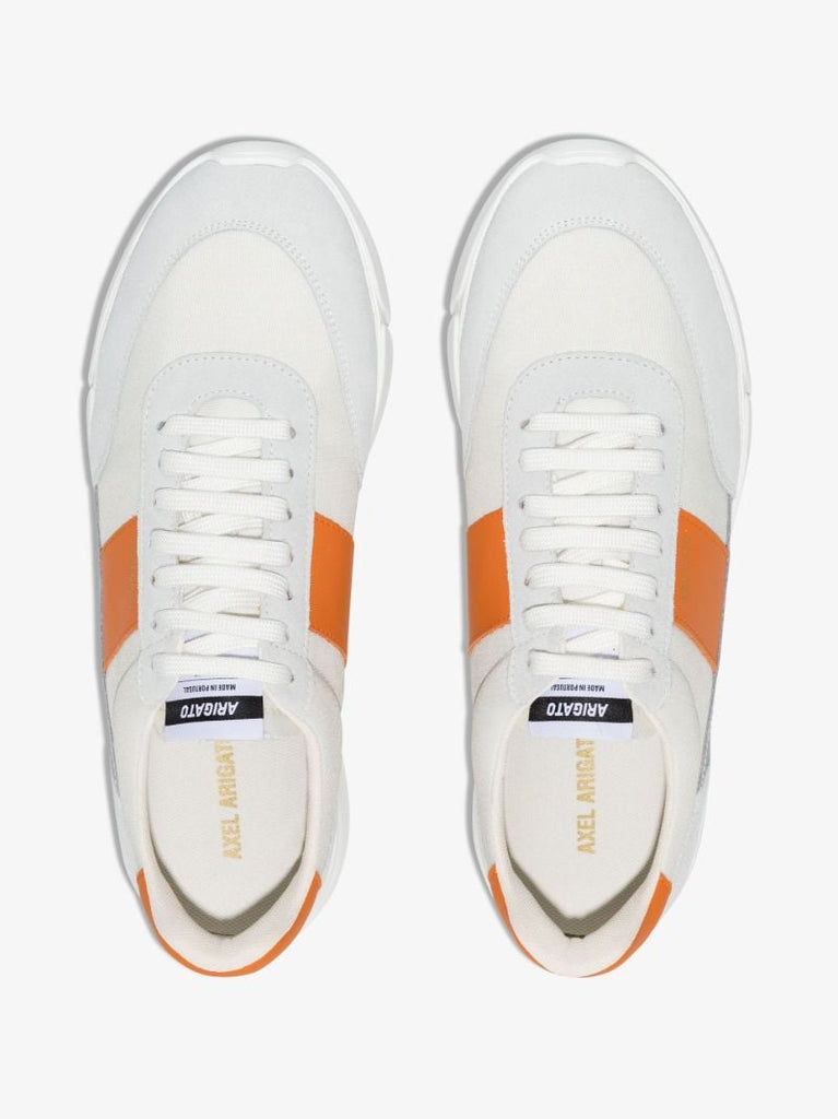 White Genesis Low Top Sneakers