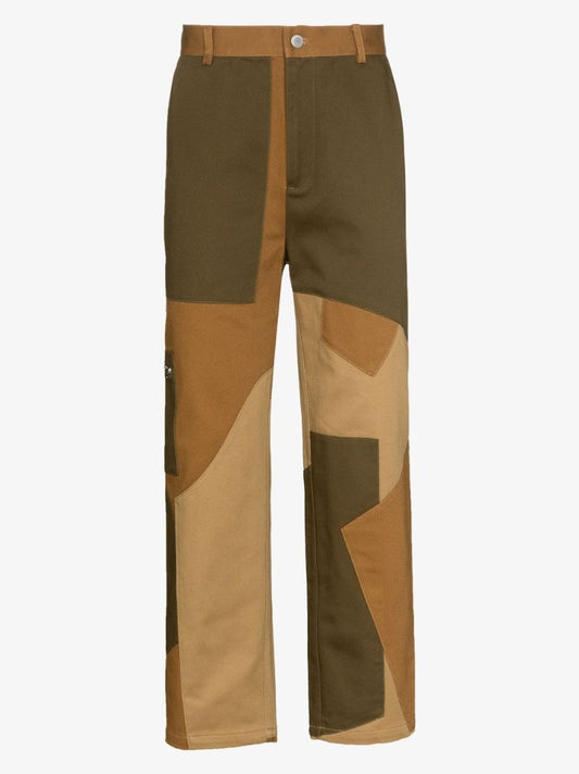 Fatigue Patchwork Cotton Trousers