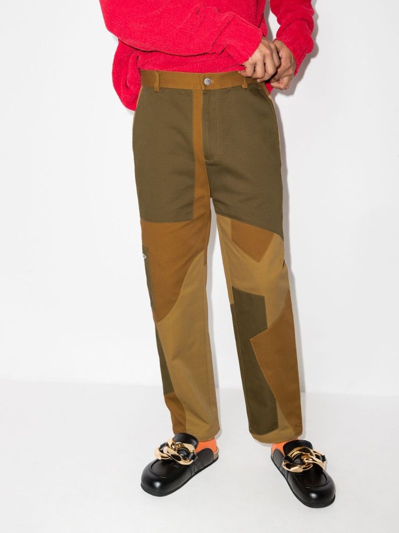 Fatigue Patchwork Cotton Trousers