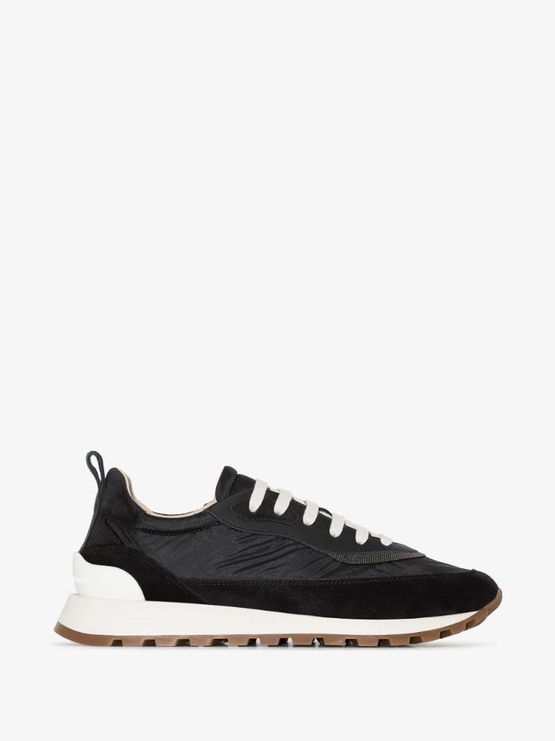 Black Runner Low Top Sneakers