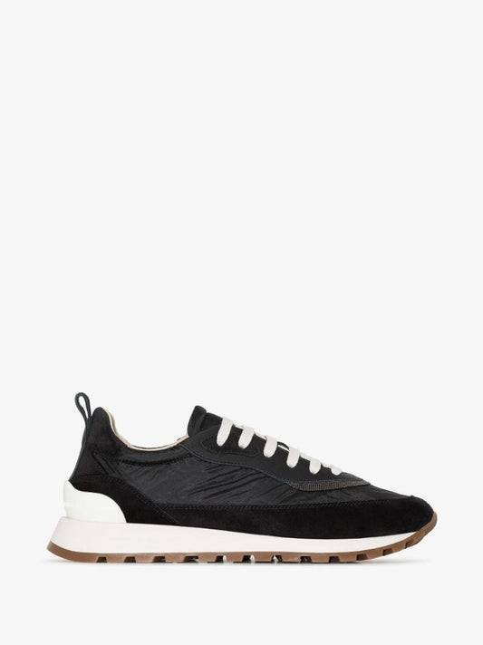 Black Runner Low Top Sneakers