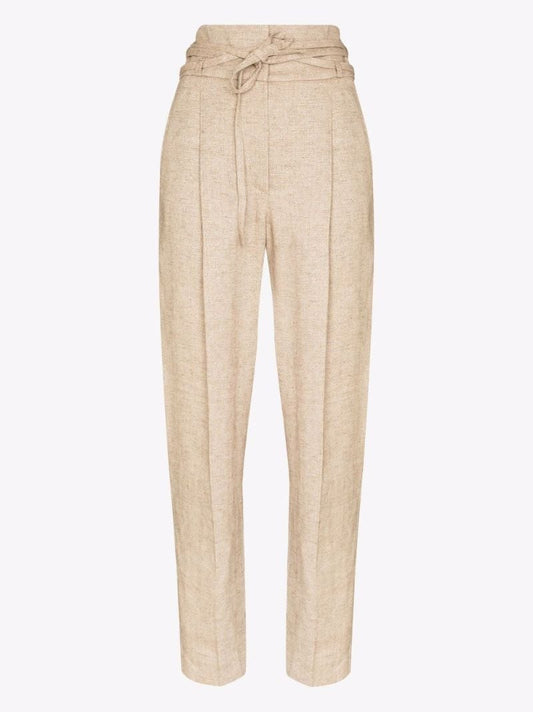 High Waist Tapered Trousers