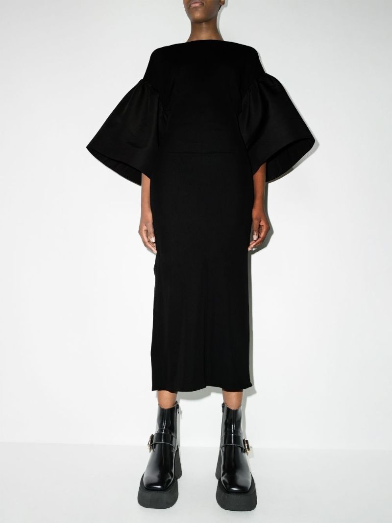 Kali Dropped Shoulder Midi Dress