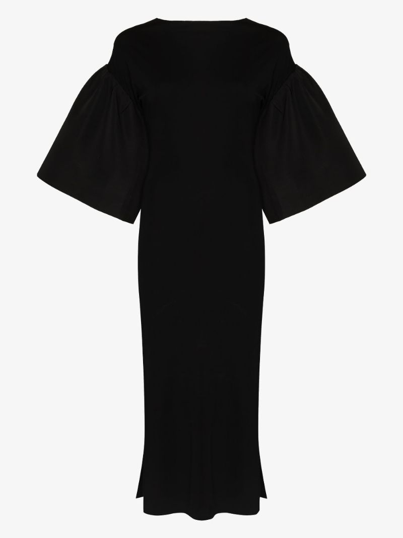 Kali Dropped Shoulder Midi Dress