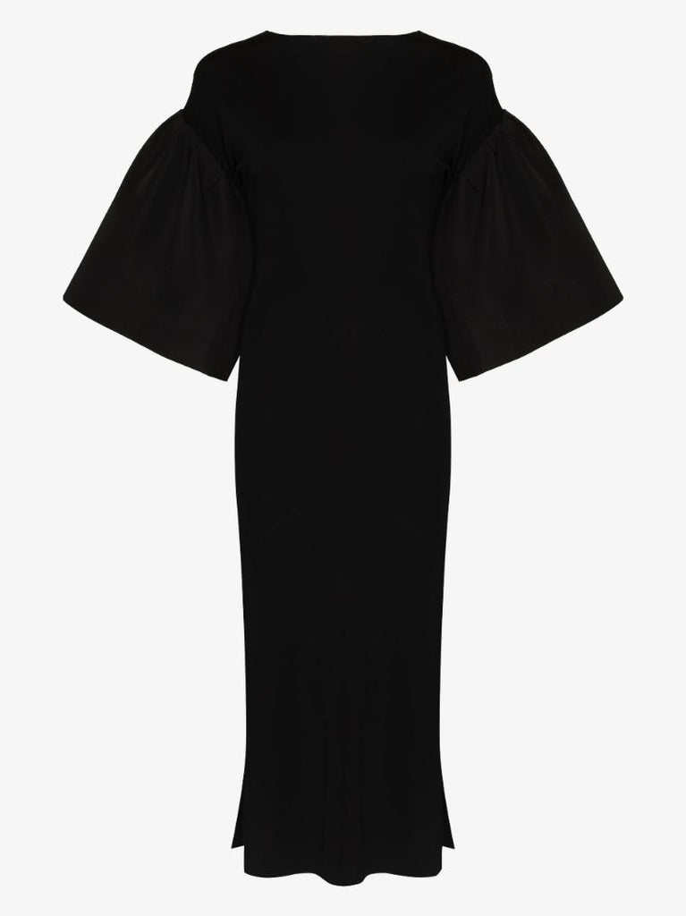 Kali Dropped Shoulder Midi Dress