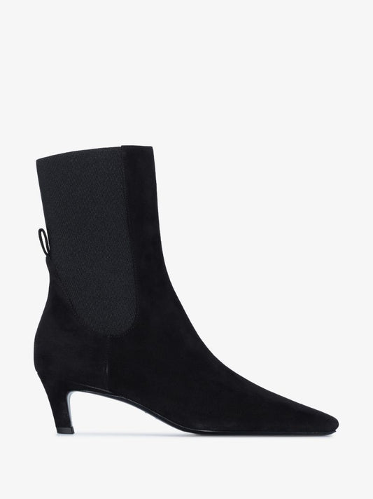 Black 60 Suede Chelsea Boots
