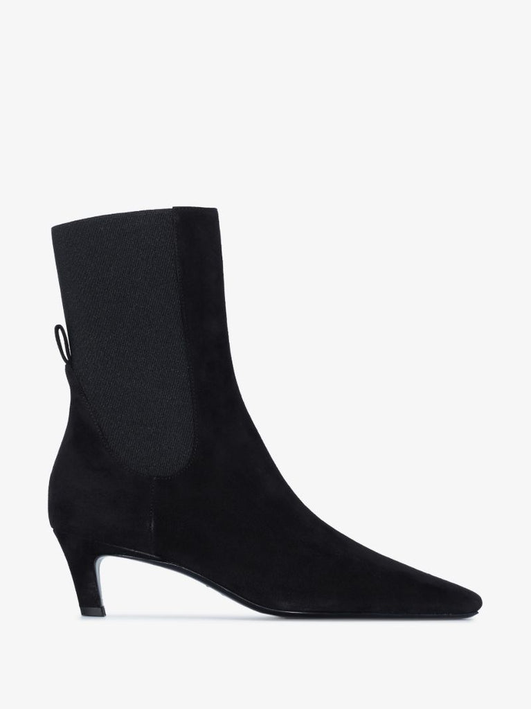 Black 60 Suede Chelsea Boots