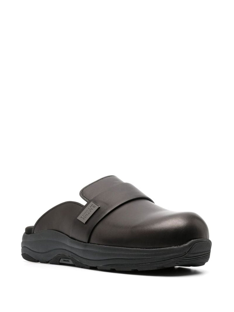 X Suicoke Black MakÃ_x0083_Â¶ Leather Mules