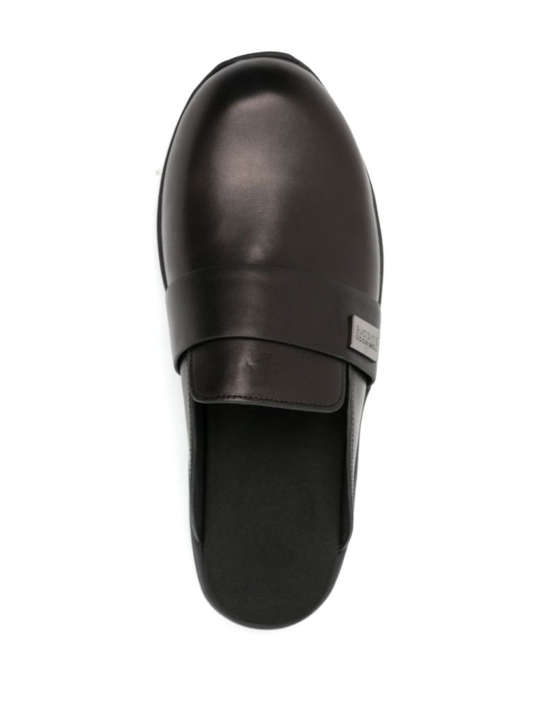 X Suicoke Black MakÃ_x0083_Â¶ Leather Mules