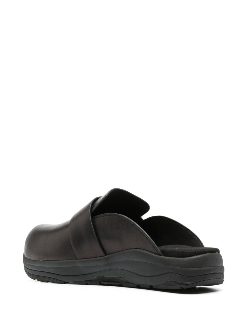 X Suicoke Black MakÃ_x0083_Â¶ Leather Mules