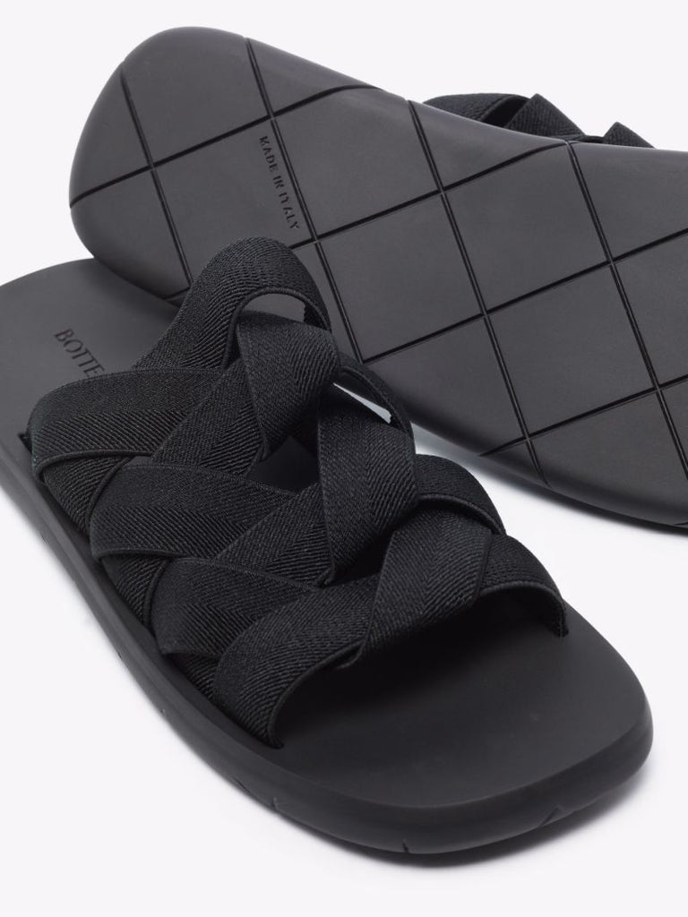 Black Plat Sandals