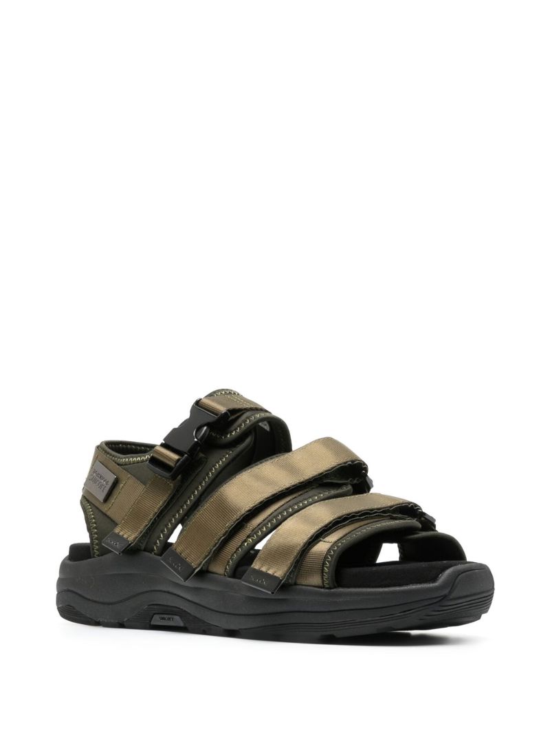 X Suicoke Green Vega Strap Sandals