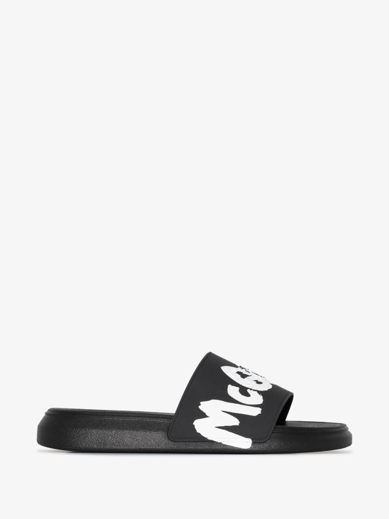 Black Graffiti Logo Slides
