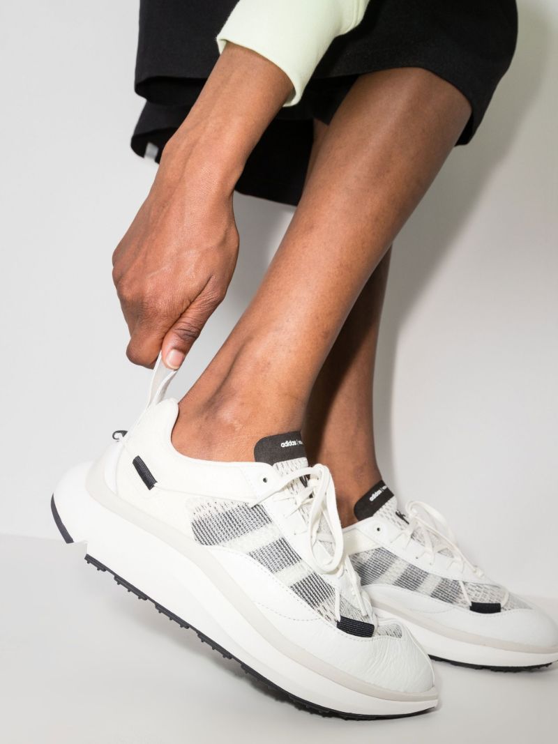 White Shiku Run Sneakers