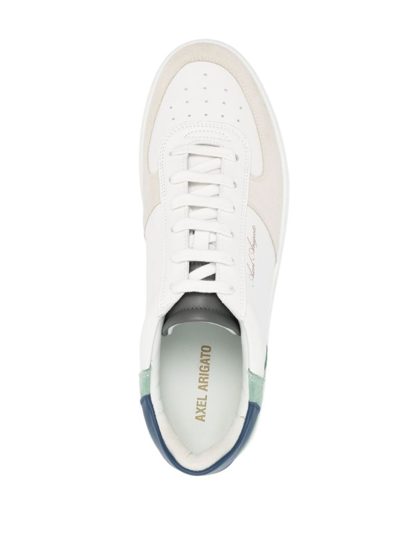 White Orbit Low Top Leather Sneakers