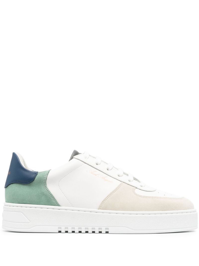 White Orbit Low Top Leather Sneakers