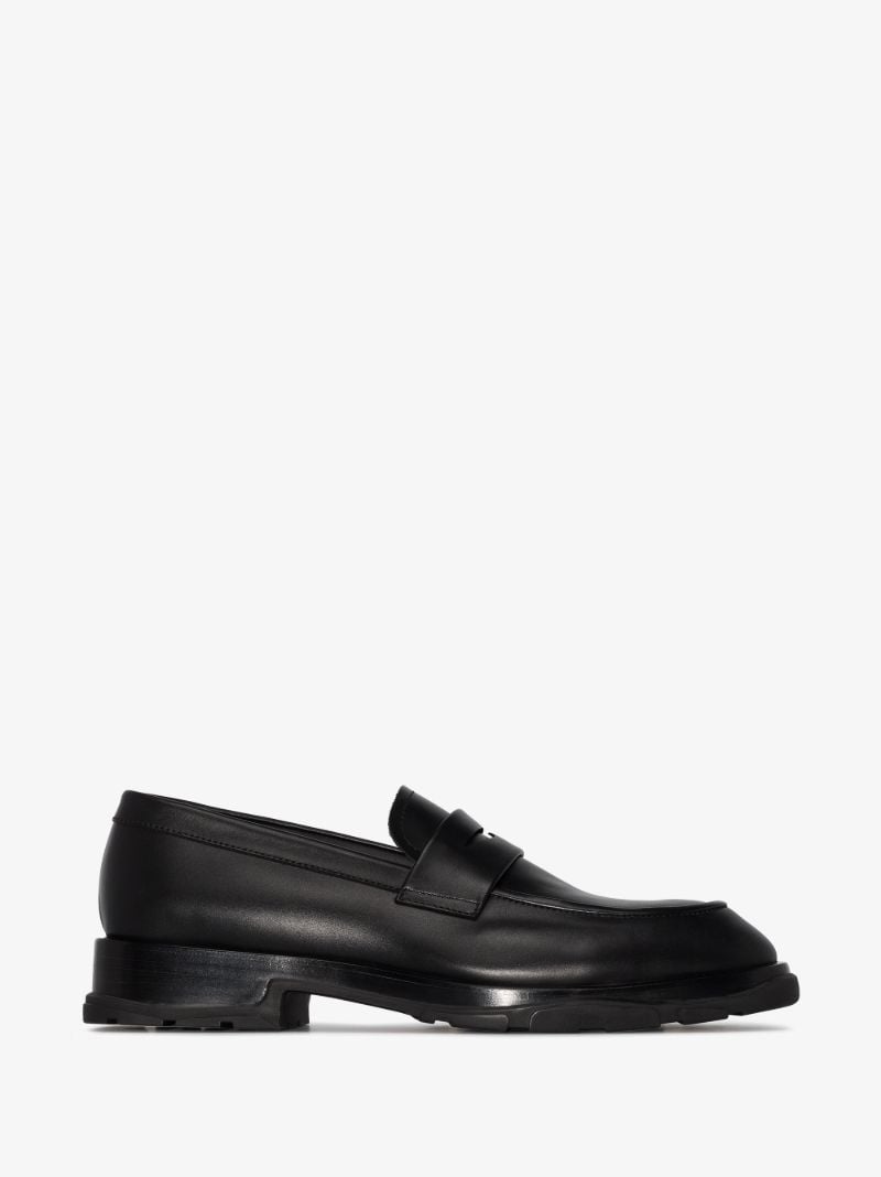Black Formal Leather Loafers