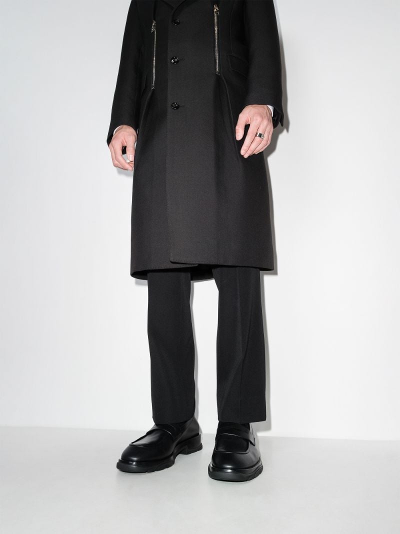 Black Formal Leather Loafers