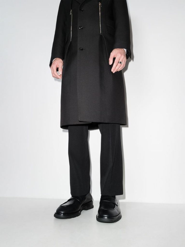 Black Formal Leather Loafers