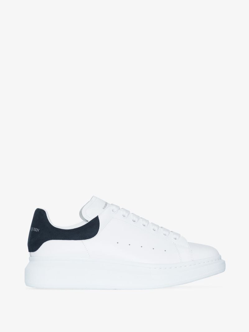 White and Black Oversized Sneakers