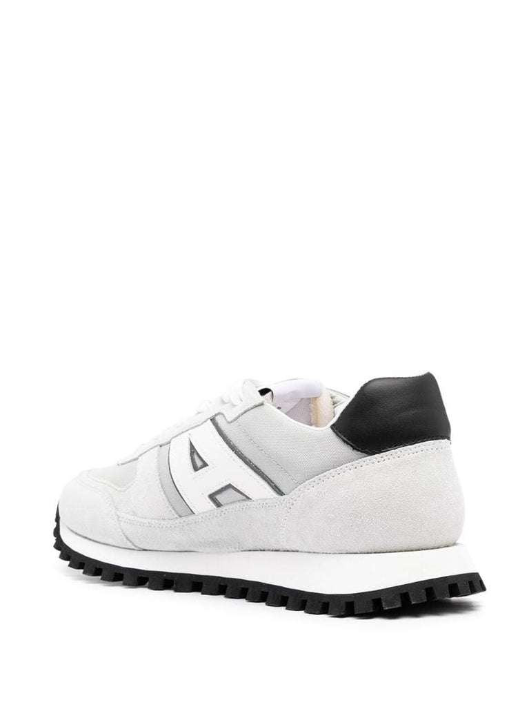 Panelled Lace-up Sneakers