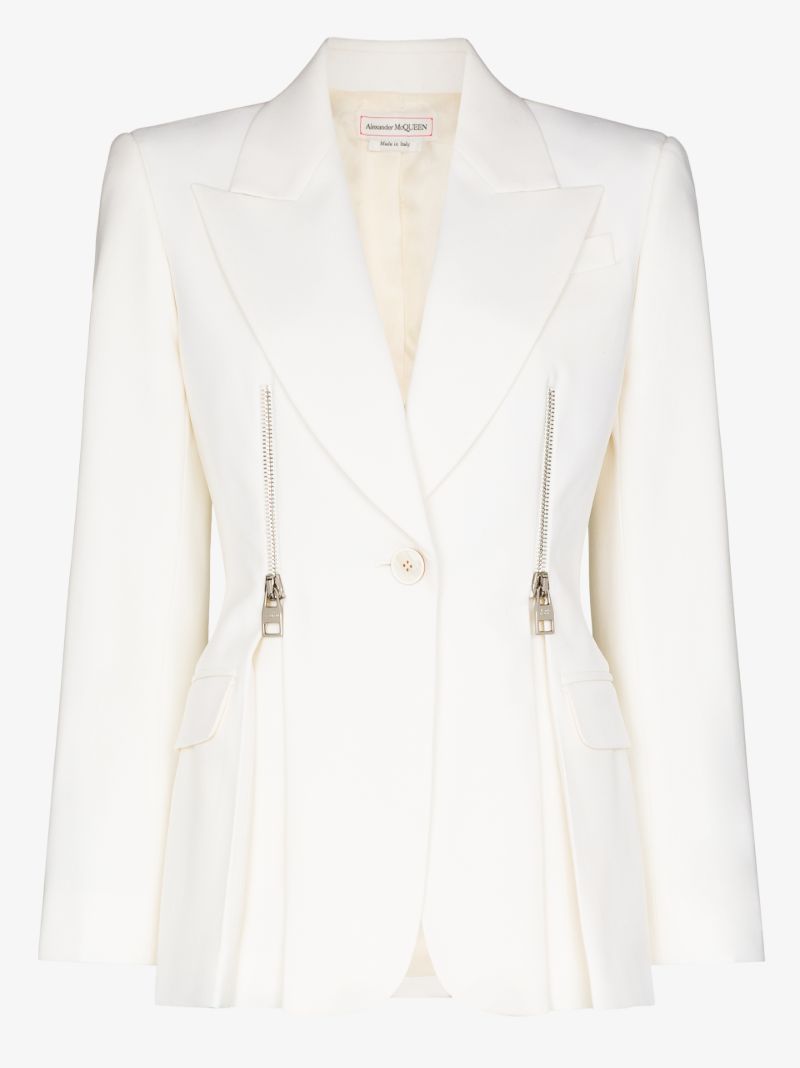 Single-breasted Wool Blazer