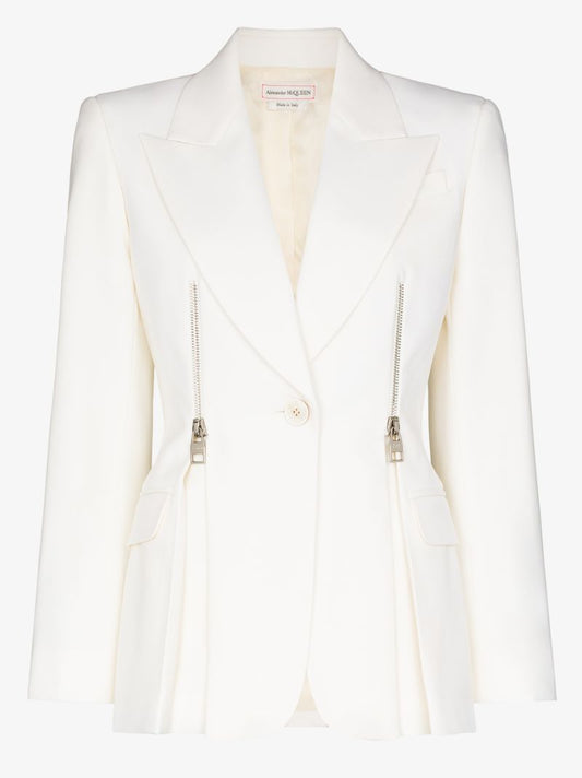 Single-breasted Wool Blazer