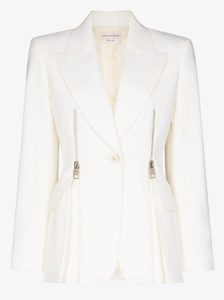 Single-breasted Wool Blazer