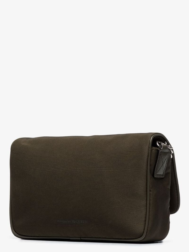 Green Skull Small Graffiti Cross Body Bag