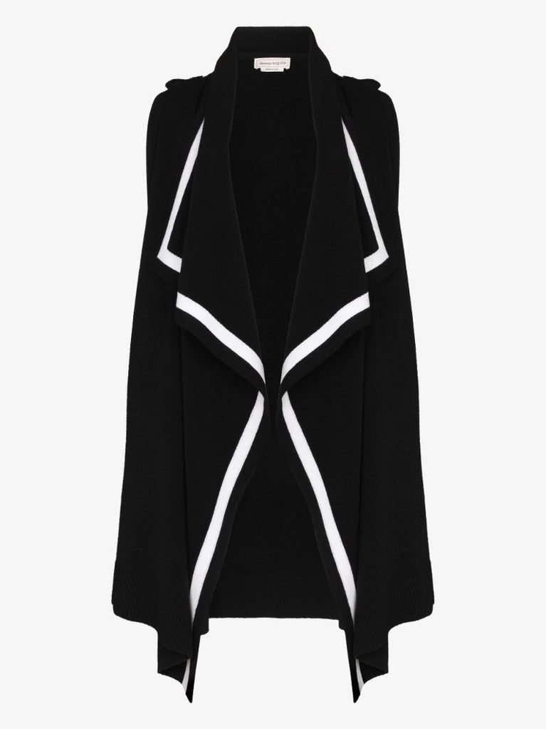 Draped Wool Coat