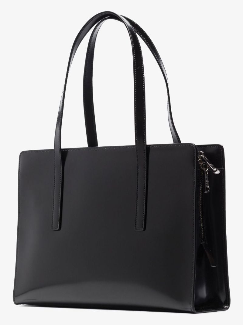 Black Re-edition 1995 Leather Tote Bag