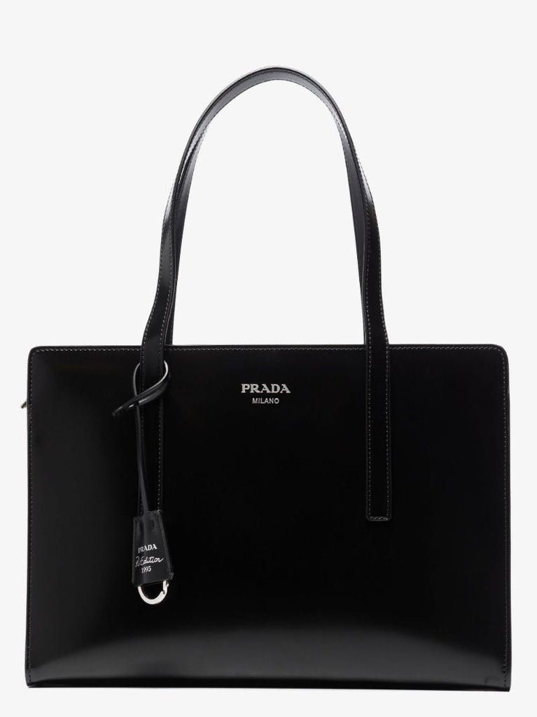 Black Re-edition 1995 Leather Tote Bag