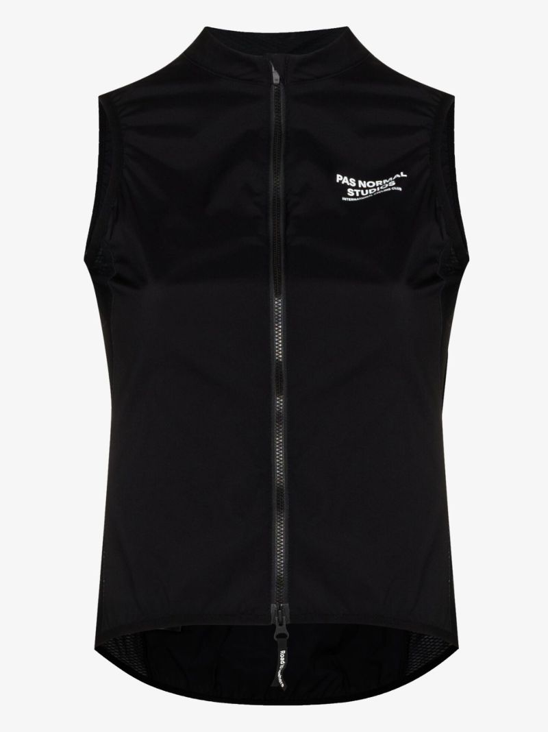 Black Mechanism Cycling Vest
