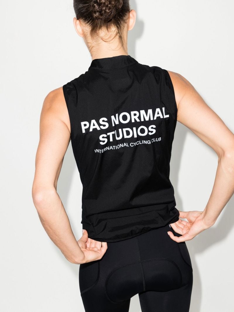 Black Mechanism Cycling Vest