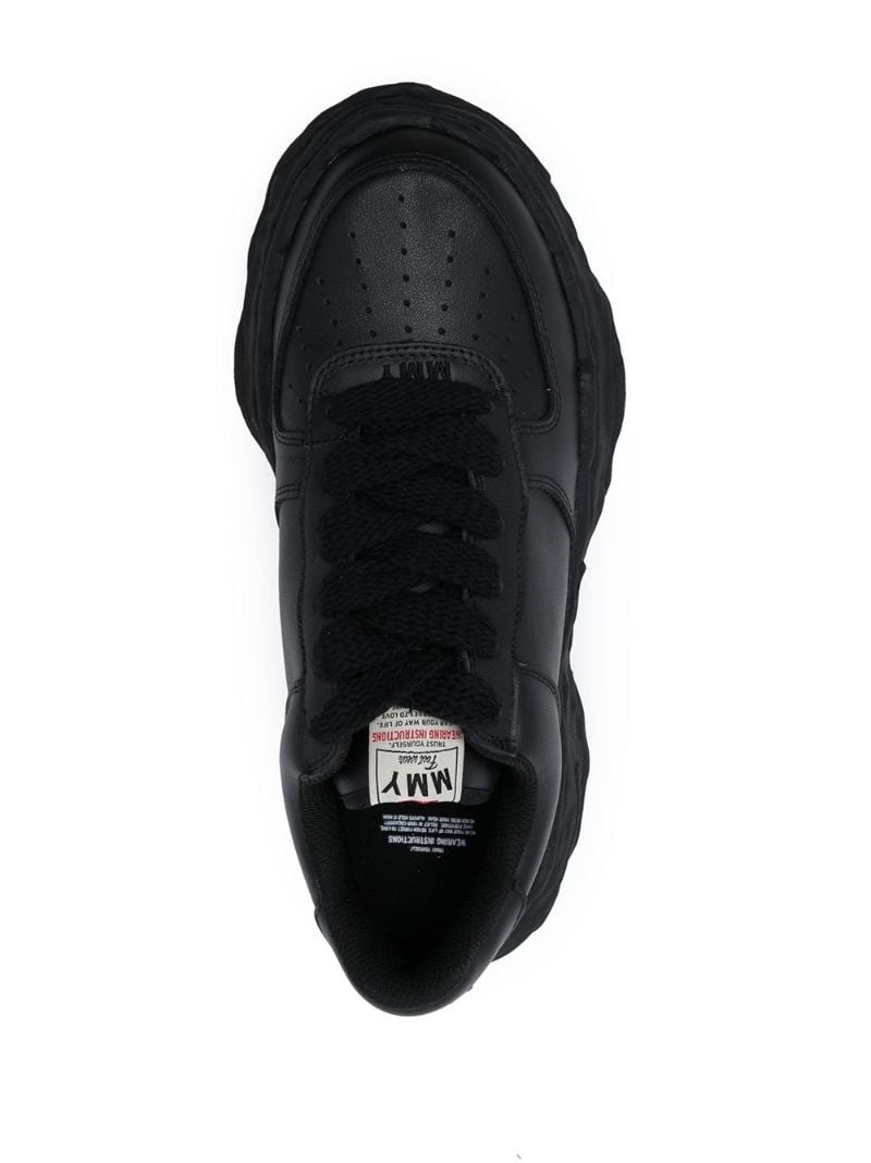 Black Wayne Original Low Top Sneakers