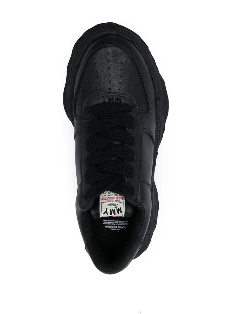 Black Wayne Original Low Top Sneakers