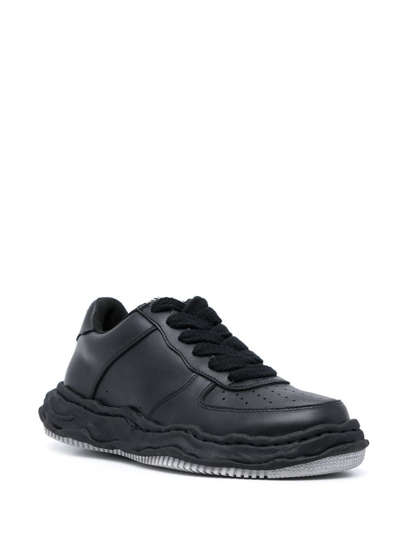 Black Wayne Original Low Top Sneakers
