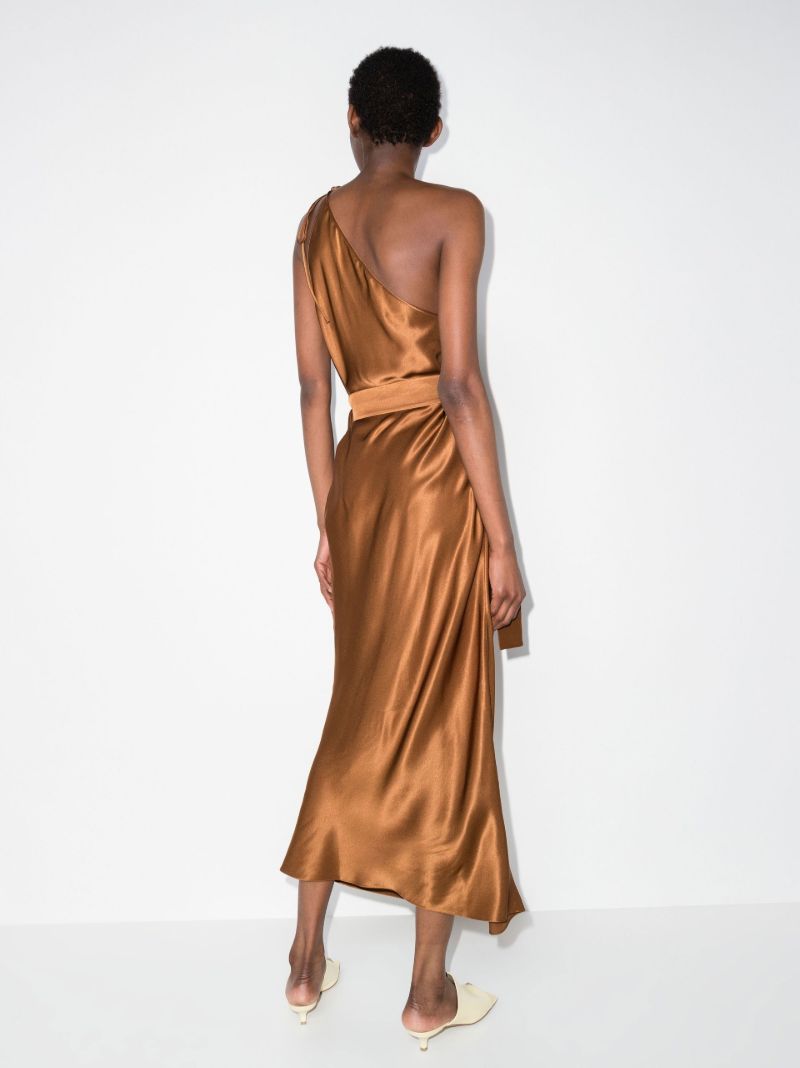 One Shoulder Maxi Dress