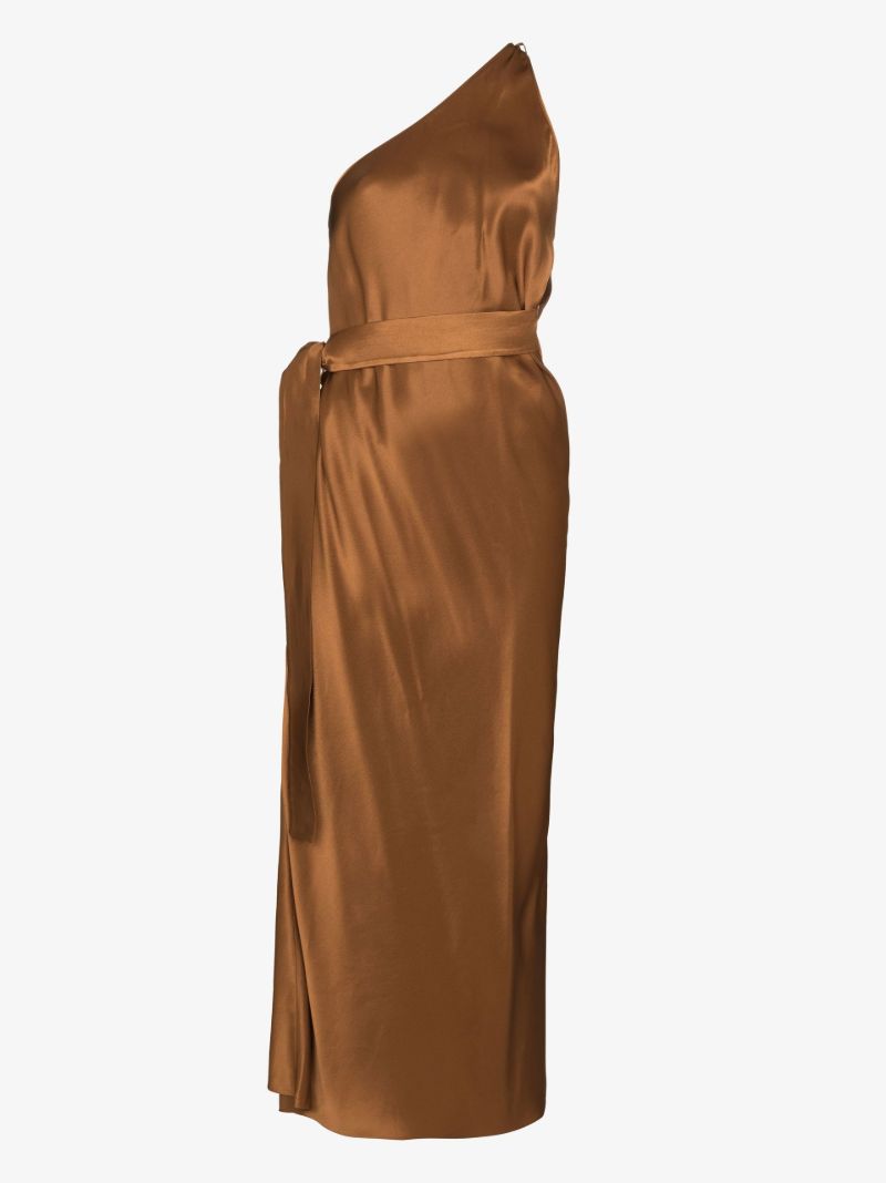 One Shoulder Maxi Dress