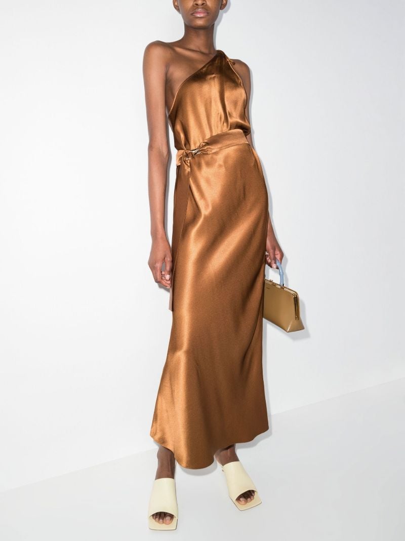 One Shoulder Maxi Dress