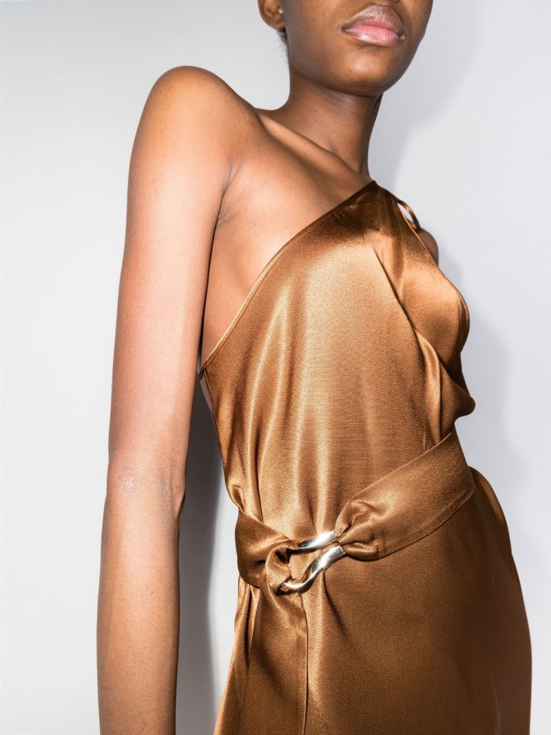One Shoulder Maxi Dress