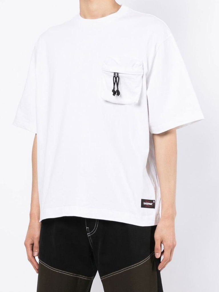 X Eastpak White Patch Pocket T-shirt