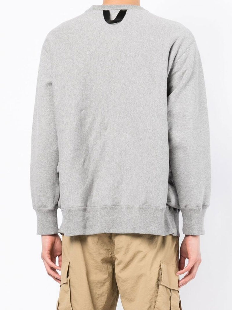 X Eastpak Grey Logo Cotton Sweatshirt