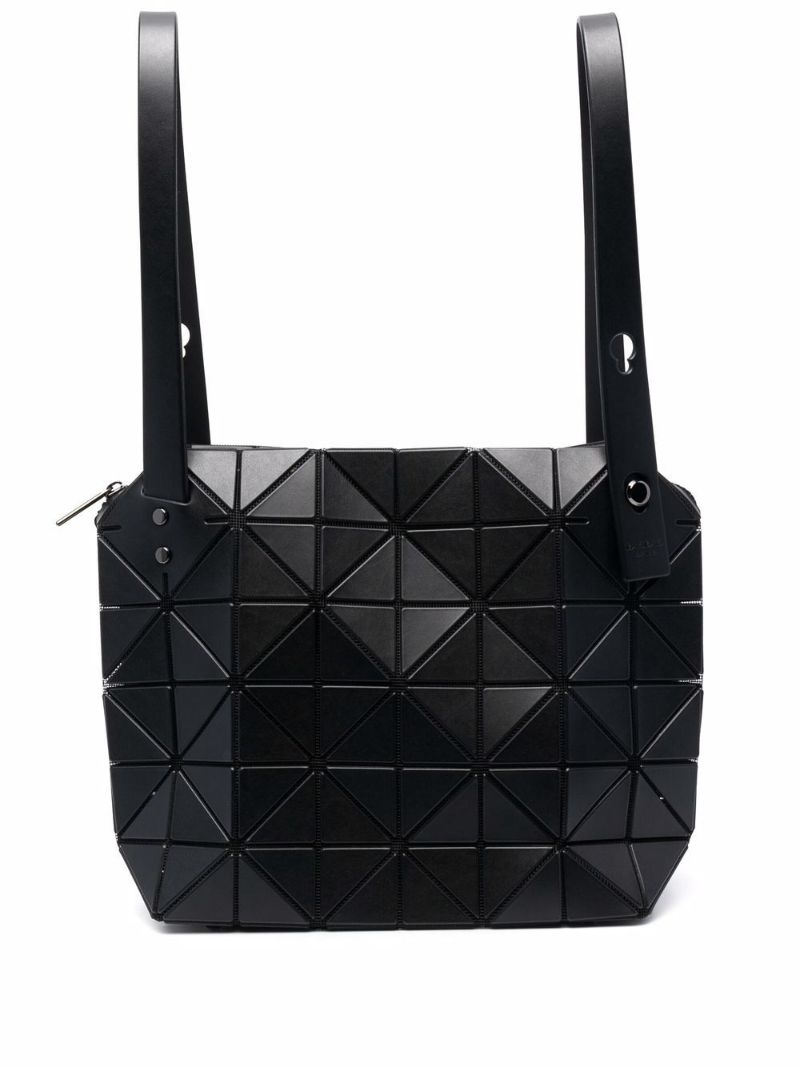 Black Tiled Tote Bag