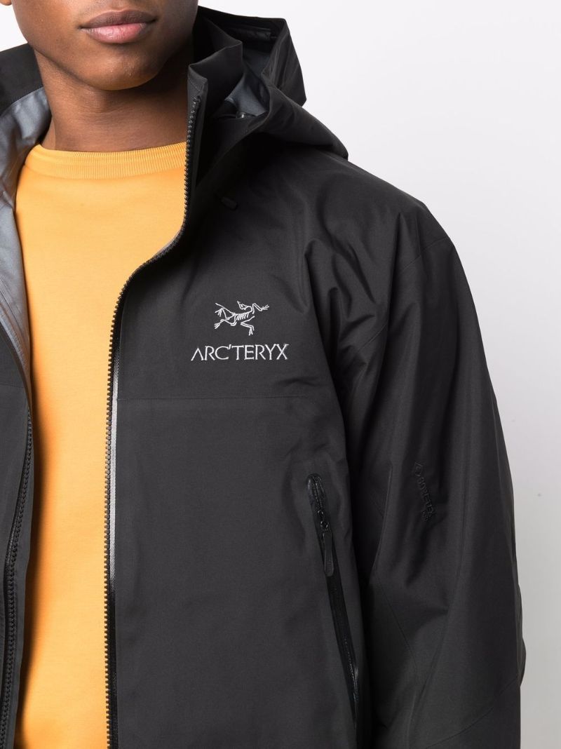 Black Beta Ar Hooded Jacket